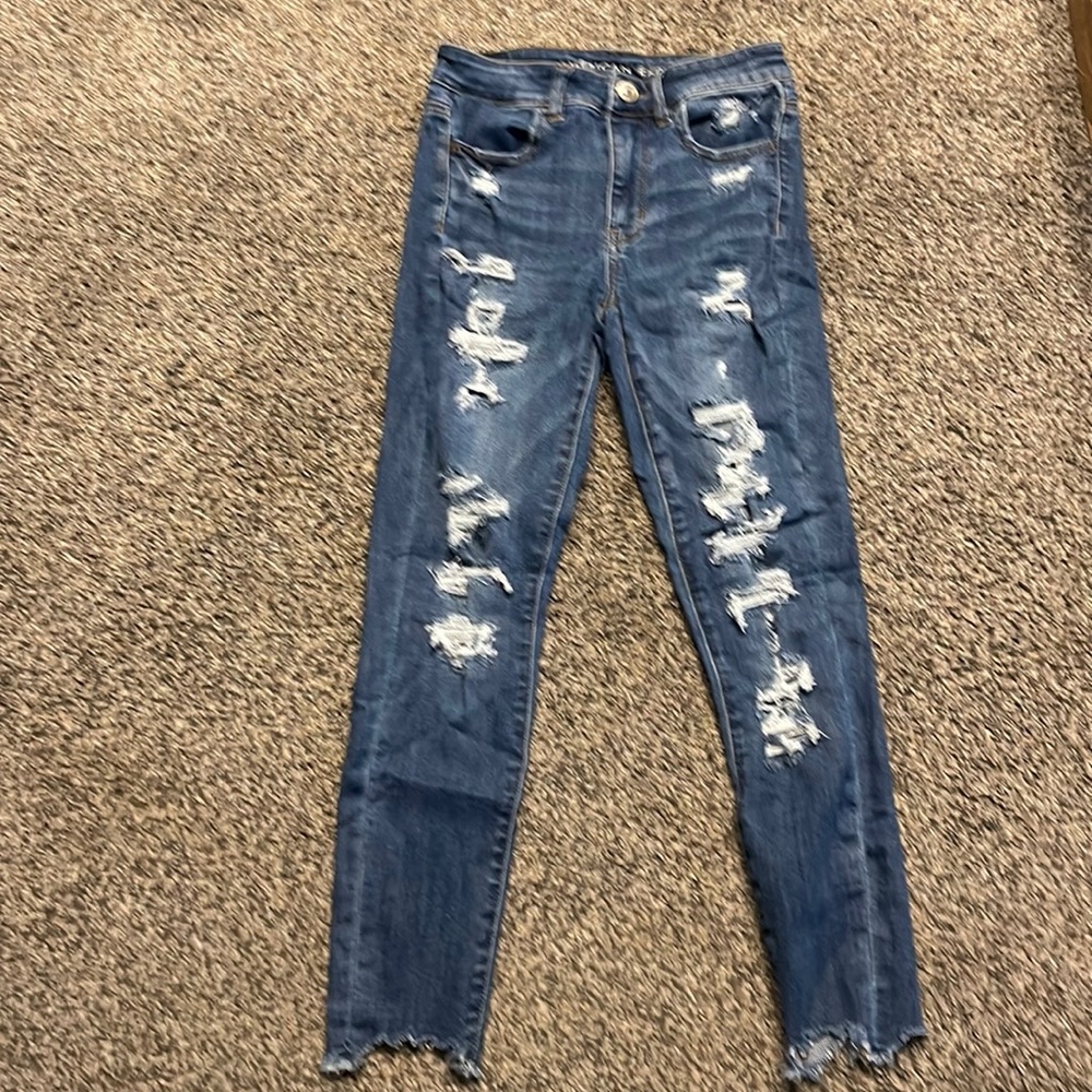 Like new American Eagle stretch jeans